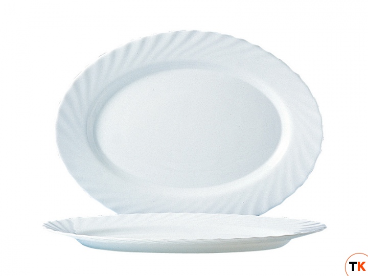 Столовая посуда из стекла Arcoroc TRIANON блюдо овальное (d 35cм)