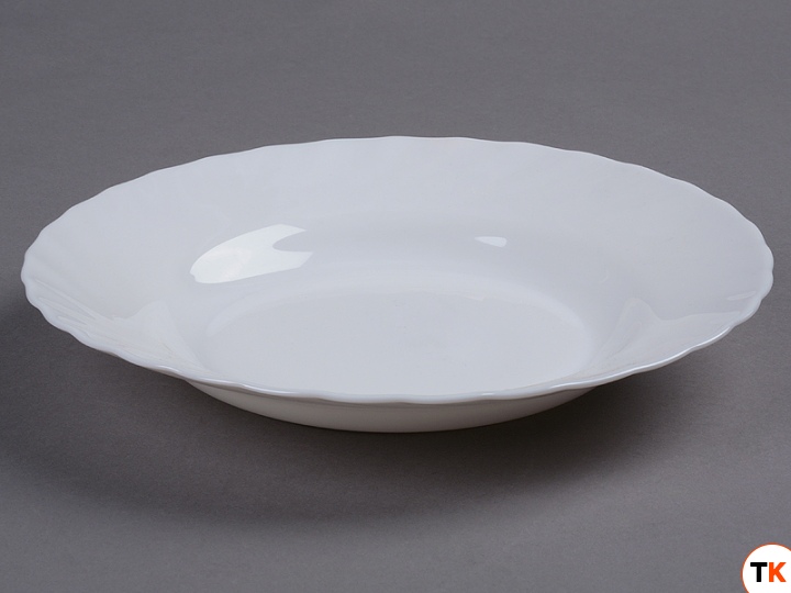 Столовая посуда из стекла Arcoroc TRIANON Тарелка суповая 22.5 см D6889