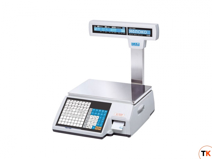 Весы с печатью самоклеящихся этикеток CAS CL-5000J-15IP (TCP/IP)