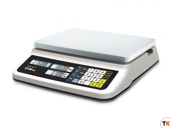 Весы торговые для определения массы и цены CAS PR-30B