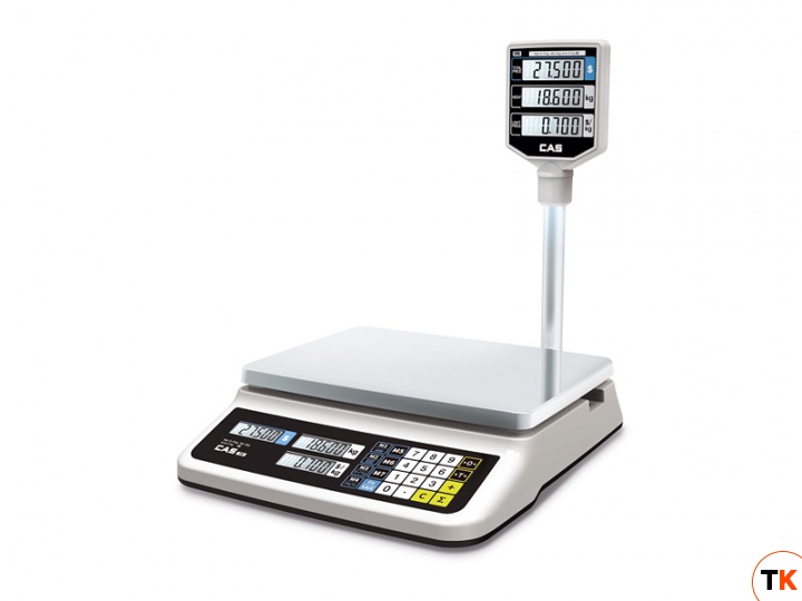 Весы торговые для определения массы и цены CAS PR-30P