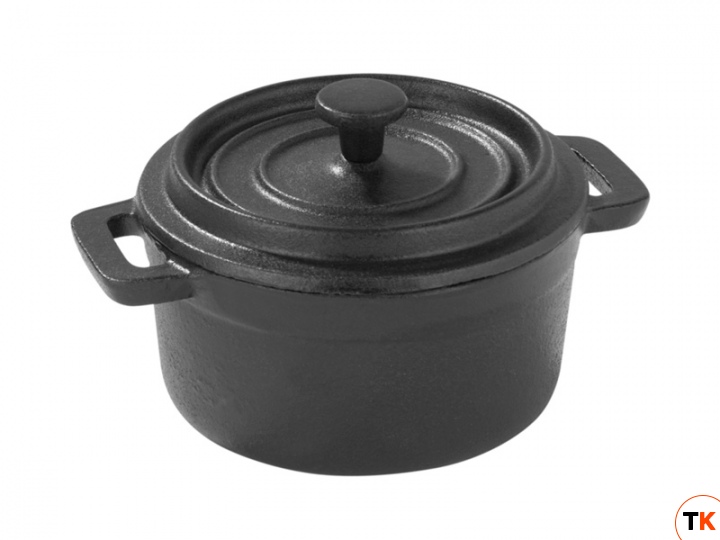 Кастрюля Pujadas с крышкой мини 23505 (d 10 см, l 16 см, h 7,5 см, 0,2 л)