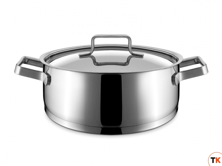 Кастрюля Pujadas с крышкой 457.016 (d 16 см, h 7.5 см, 1.5 л)