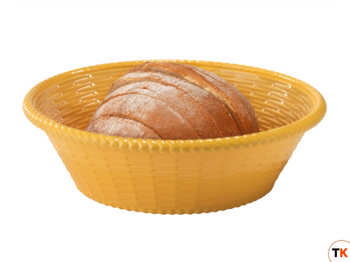 Посуда из меламина Pujadas корзина для хлеба и выпечки 22097 (d24 см, h7 см)