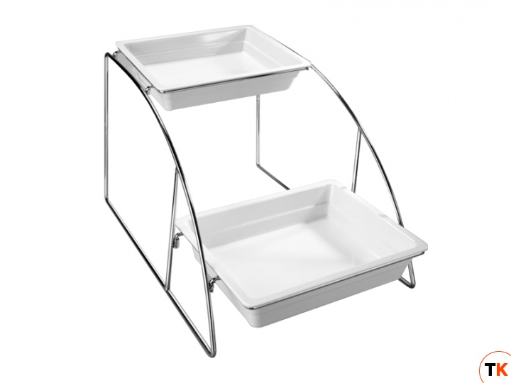 Посуда из меламина Pujadas Стенд 2-х уровневый, GN 1/2