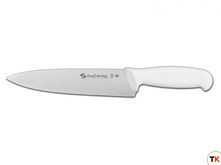 Нож и аксессуар Sanelli Ambrogio нож кухонный Supra Colore (белая ручка, 24 см) 1349024 
