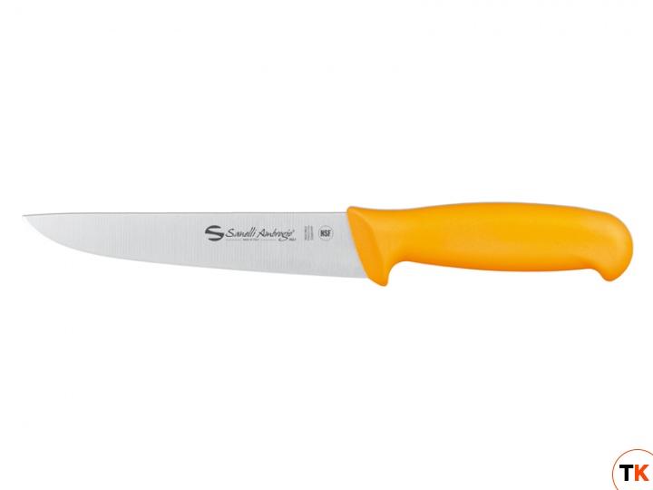 Нож и аксессуар Sanelli Ambrogio нож шпиговочный Supra Colore (желтая ручка, 16 см) 6315016