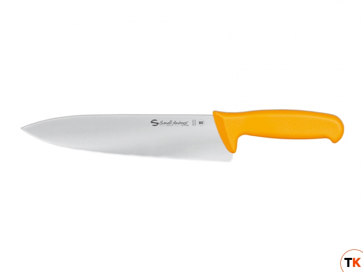 Нож и аксессуар Sanelli Ambrogio нож кухонный Supra Colore (желтая ручка, 24 см) 6349024 