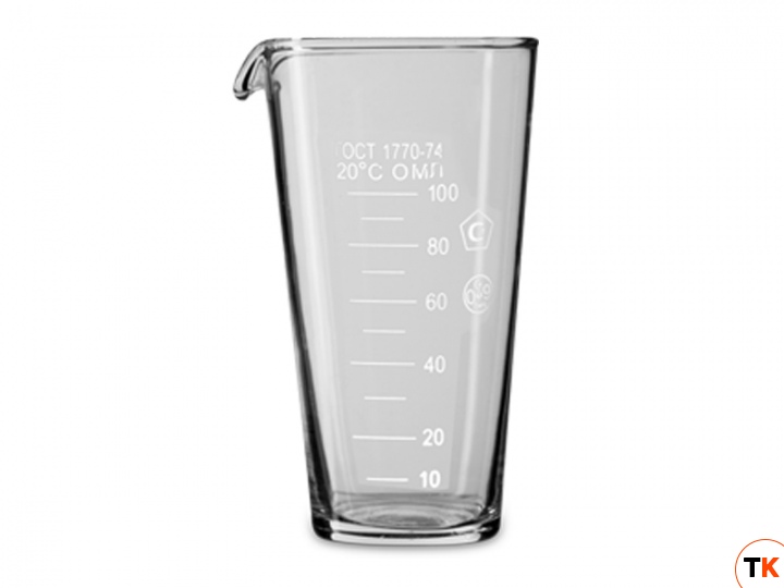 Кухонный инвентарь Лабтех Мерный стакан 100 мл ГОСТ 1770-74 00868