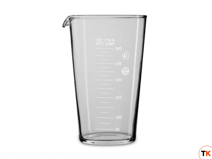 Кухонный инвентарь Лабтех Мерный стакан 500 мл ГОСТ 1770-74 00864