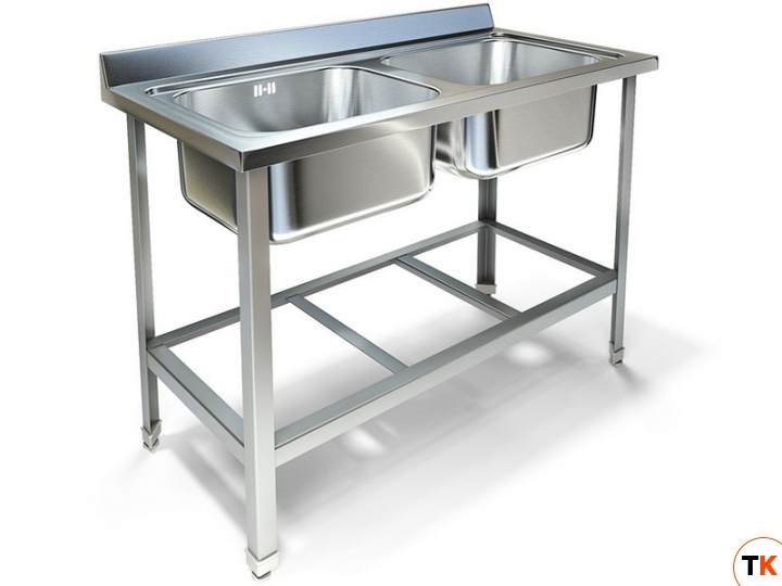 Цельнотянутая моечная ванна Техно-ТТ ВМ-21/456