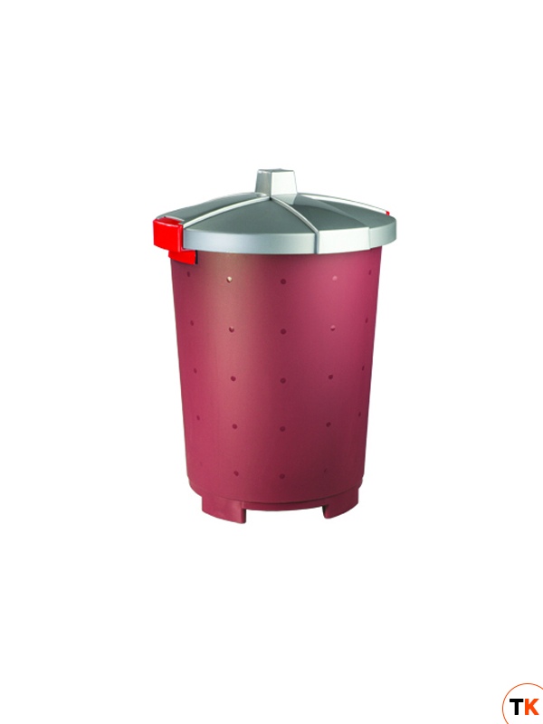 Бак для отходов Restola 432106221 (65 л, бордовый)