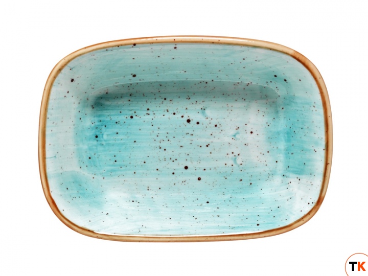 Столовая посуда из фарфора Bonna блюдо прямоугольное AQUA AURA AAQ GRM 12 DKY (12 см)