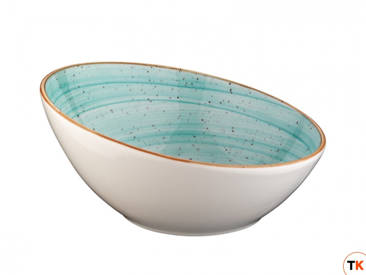 Столовая посуда из фарфора Bonna салатник AQUA AURA AAQ VNT 08 KS (скошенный, 8 см)