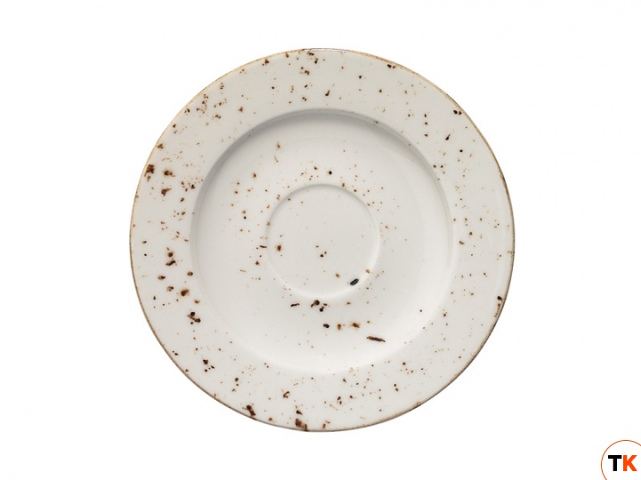 Столовая посуда из фарфора Bonna Grain блюдце GRA RIT 01 CT (16 см, для чашки GRA RIT 01 CF)