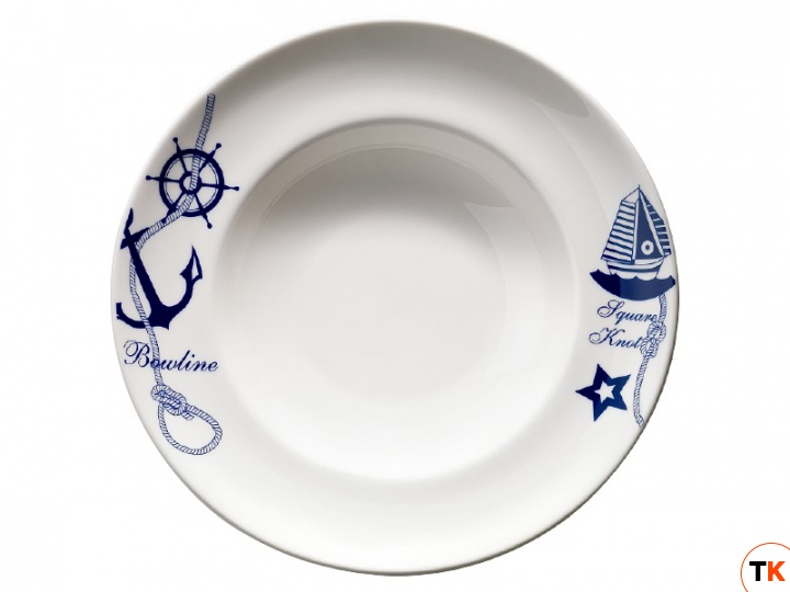 Столовая посуда из фарфора Bonna Navy тарелка глубокая T690 GRM 27 CK (28 см)