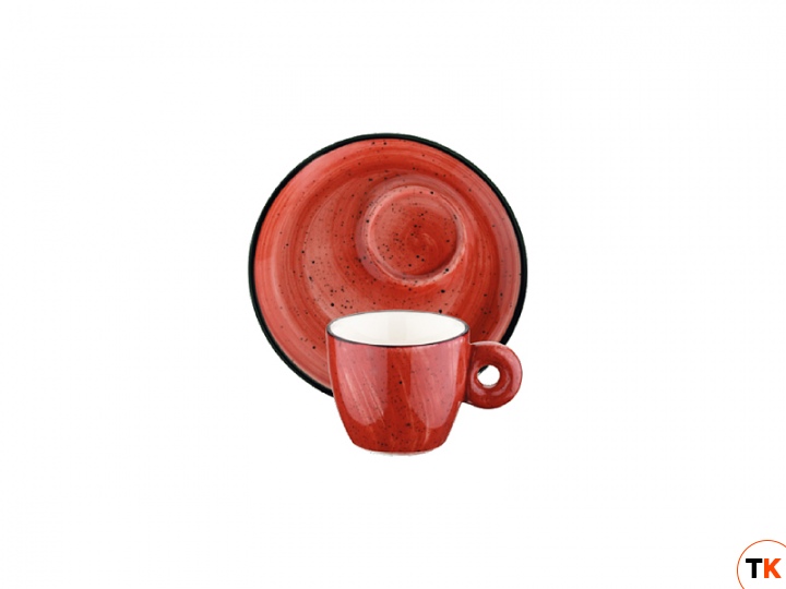 Столовая посуда из фарфора Bonna PASSION AURA чашка с блюдцем эспрессо APS BNC 01 ESP