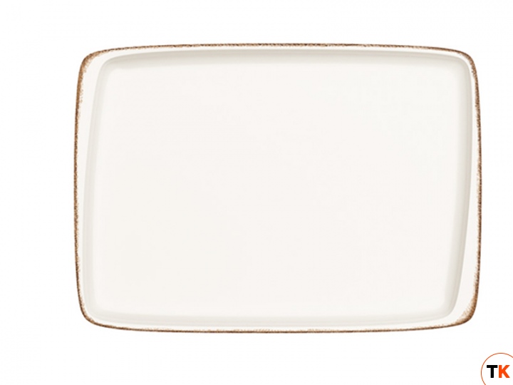 Столовая посуда из фарфора Bonna Retro блюдо прямоугольное E100MOV 26 DT (23х16 см)