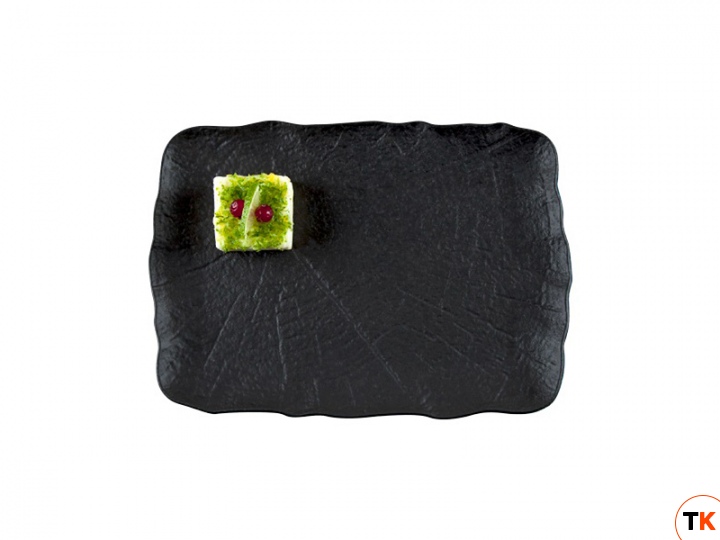 Столовая посуда из фарфора Bonna SHADE тарелка прямоугольная SH 26 DT (24х17 см)