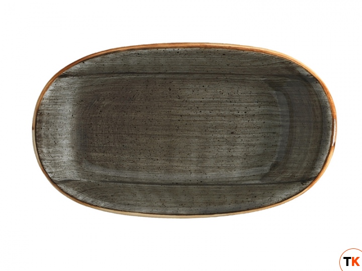 Столовая посуда из фарфора Bonna SPACE AURA блюдо овальное ASC GRM 34 OKY (34 см)