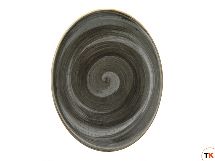 Столовая посуда из фарфора Bonna SPACE AURA блюдо овальное без борта ASC MOV 31 OV (31х24 см)