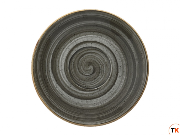 Столовая посуда из фарфора Bonna SPACE AURA блюдце ASC GRM 02 KT (12 см)