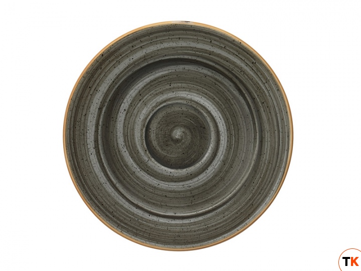 Столовая посуда из фарфора Bonna SPACE AURA блюдце ASC RIT 01 CT (16 см, для чашки ASC RIT 01 CF)