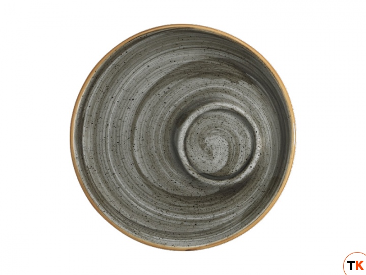 Столовая посуда из фарфора Bonna SPACE AURA блюдце эспрессо ASC BNC 01 ESP-T (12 см)