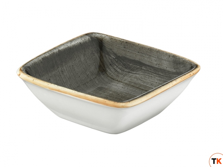 Столовая посуда из фарфора Bonna SPACE AURA салатник квадратный ASC MOV 10 KS (8х8,5 см)