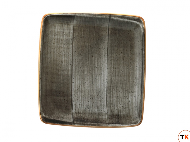 Столовая посуда из фарфора Bonna SPACE AURA тарелка квадратная ASC MOV 28 KR (22х20 см)