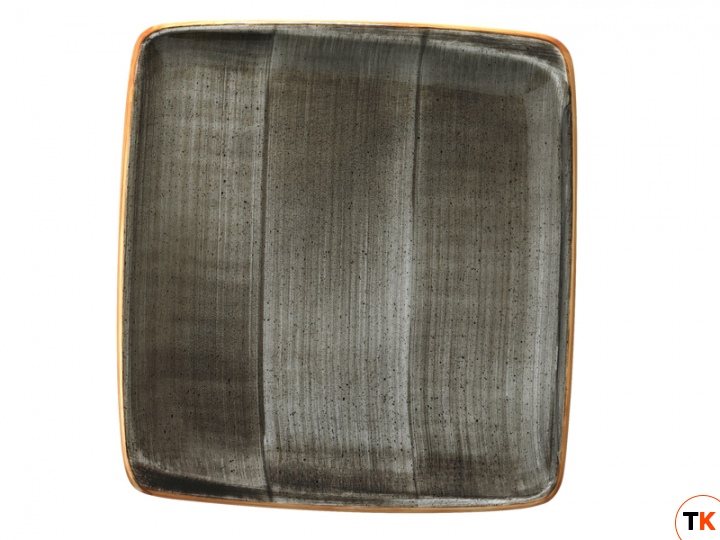 Столовая посуда из фарфора Bonna SPACE AURA тарелка квадратная ASC MOV 34 KR (27х25 см)