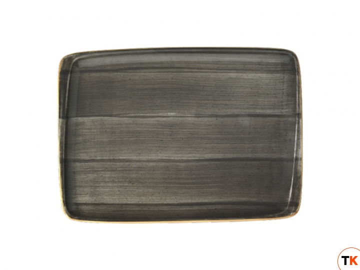 Столовая посуда из фарфора Bonna SPACE AURA тарелка прямоугольная ASC MOV 26 DT (23х16 см)