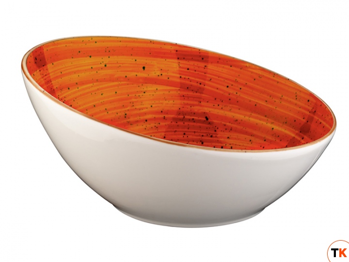 Столовая посуда из фарфора Bonna TERRACOTA AURA салатник ATC VNT 16 KS (скошенный, 16 см)