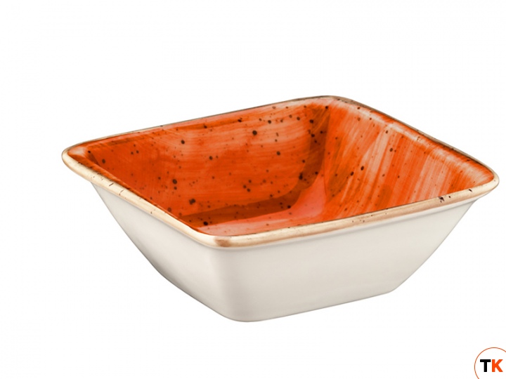 Столовая посуда из фарфора Bonna TERRACOTTA AURA cалатник квадратный ATC MOV 10 KS (8х8,5 см)