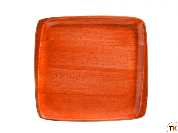Столовая посуда из фарфора Bonna TERRACOTA AURA тарелка квадратная ATC MOV 34 KR (27х25 см)
