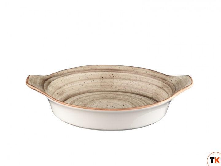 Столовая посуда из фарфора Bonna блюдо для запекания TERRAIN AURA ATR OPT 20 SH (с ручками, 20 см)
