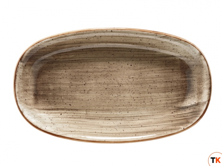 Столовая посуда из фарфора Bonna TERRAIN AURA блюдо овальное ATR GRM 34 OKY (34 см)