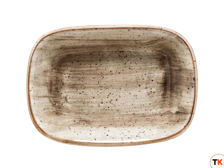 Столовая посуда из фарфора Bonna блюдо прямоугольное TERRAIN AURA ATR GRM 12 DKY (12 см)