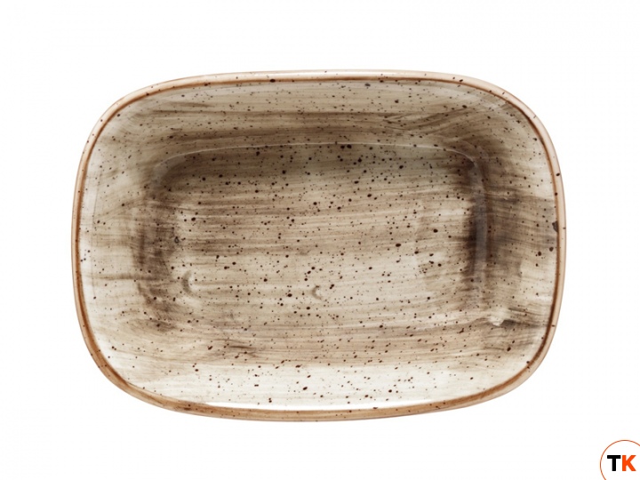 Столовая посуда из фарфора Bonna блюдо прямоугольное TERRAIN AURA ATR GRM 14 DKY (14 см)