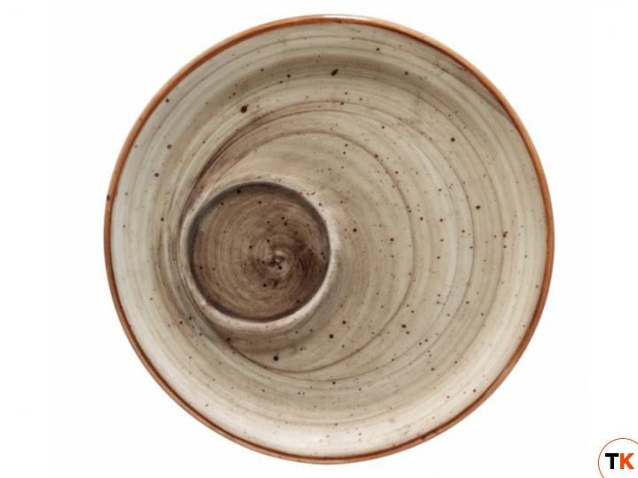 Столовая посуда из фарфора Bonna TERRAIN AURA блюдце ATR BNC 01 ESP-Т (12 см, для чашки ATR BNC 01 ESP-F на 70 мл)