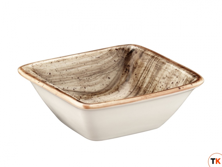 Столовая посуда из фарфора Bonna салатник квадратный TERRAIN AURA ATR MOV 10 KS (8х8,5 см)