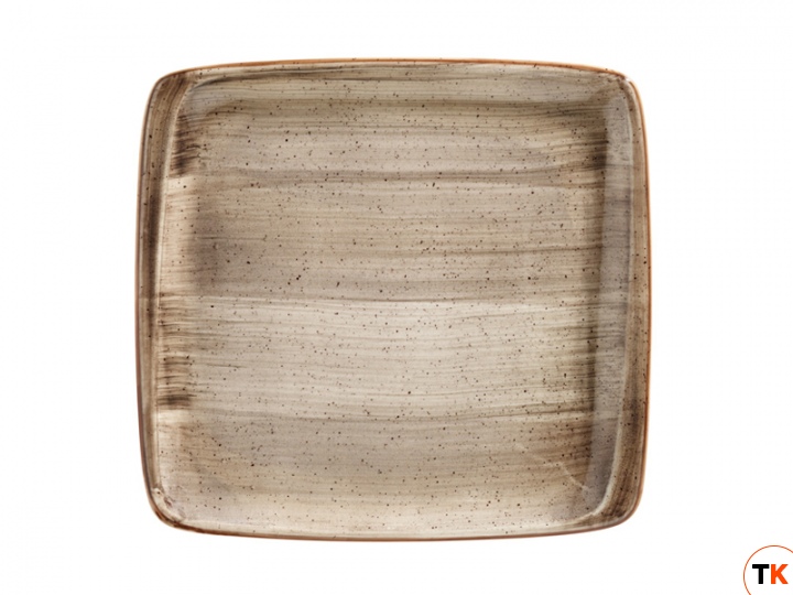 Столовая посуда из фарфора Bonna тарелка квадратная TERRAIN AURA ATR MOV 28 KR (22х20 см)