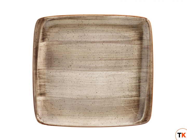 Столовая посуда из фарфора Bonna тарелка квадратная TERRAIN AURA ATR MOV 34 KR (27х25 см)