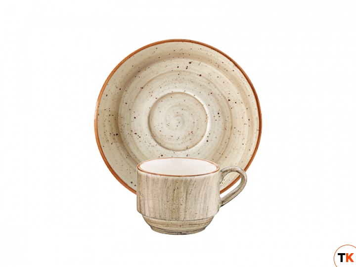 Столовая посуда из фарфора Bonna TERRAIN AURA чашка с блюдцем ATR GRM 02 KFT