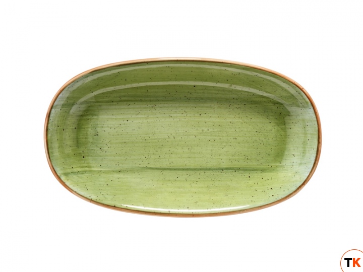 Столовая посуда из фарфора Bonna блюдо овальное THERAPY AURA ATH GRM 15 OKY (15 см)