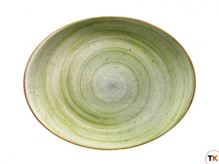 Столовая посуда из фарфора Bonna блюдо овальное без борта THERAPY AURA ATH MOV 31 OV (31х24 см)