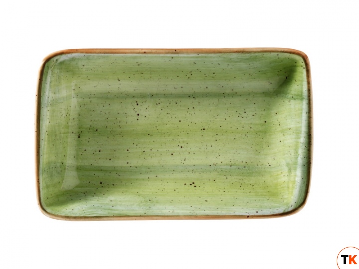 Столовая посуда из фарфора Bonna THERAPY AURA блюдо прямоугольное ATH MOV 16 DKY (15х9 см)