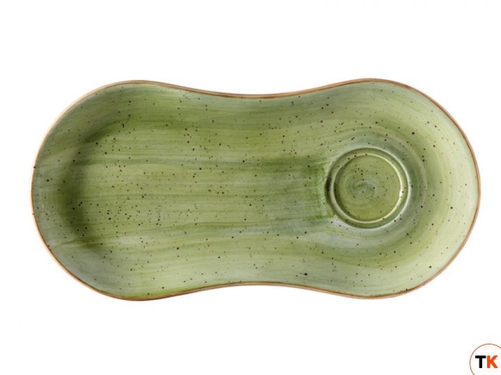 Столовая посуда из фарфора Bonna THERAPY AURA тарелка для завтрака ATH GRM 01 STB (25х12 см)