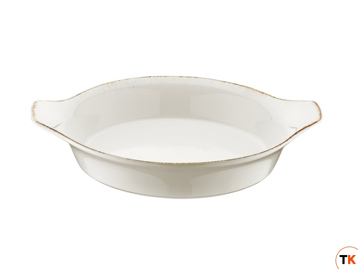 Столовая посуда из фарфора Bonna блюдо для запекания Retro E100OPT20SH (с ручками, 20 см)