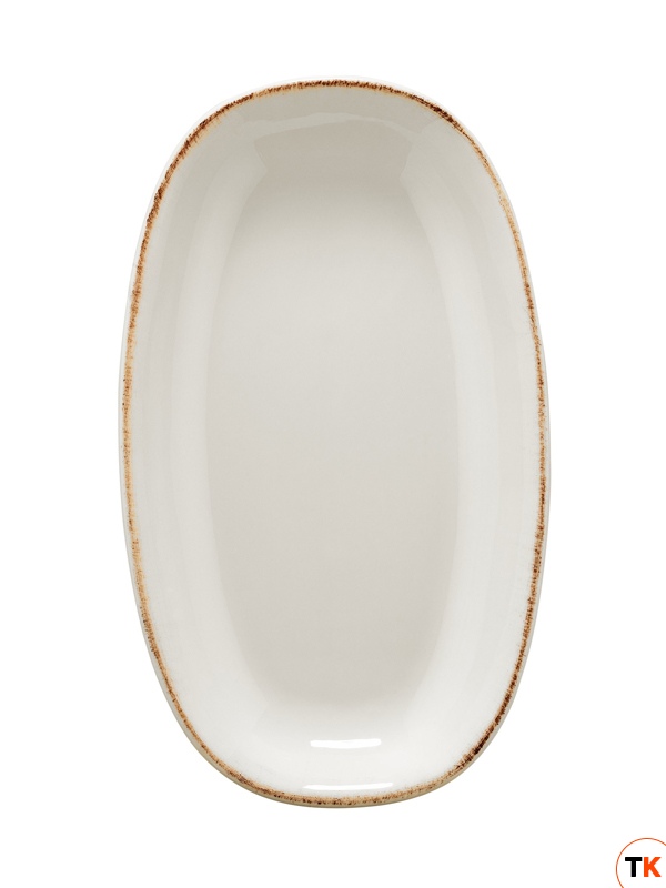 Столовая посуда из фарфора Bonna блюдо овальное Retro E100GRM34OKY (34 см)